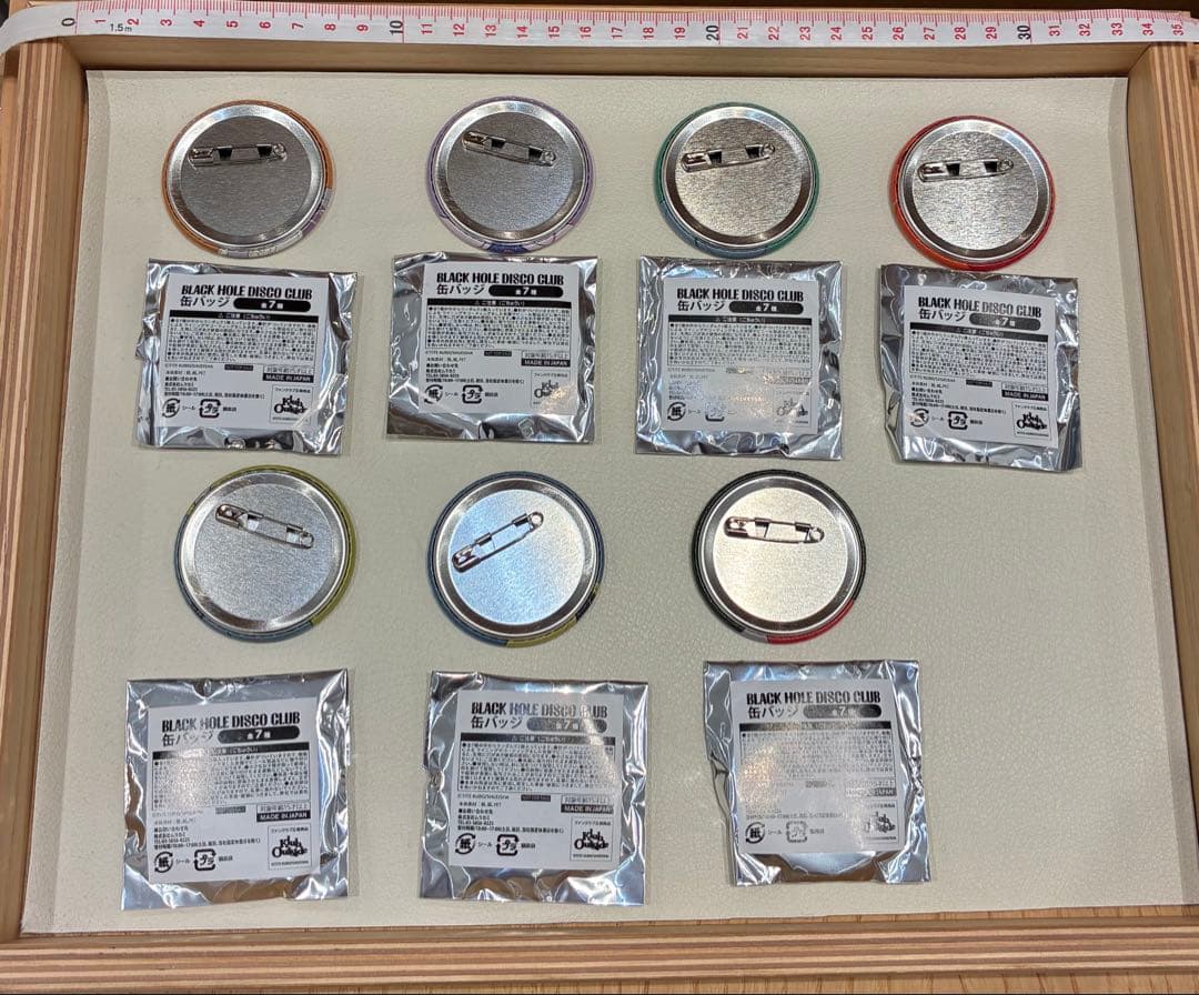 BLEACH BHDC DISCO おにぎりファンクラブ缶バッジ7種セット