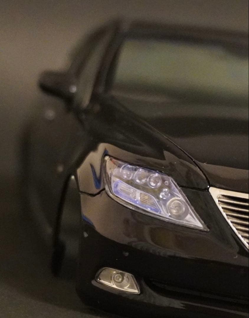 塗装済み 7分完成品 フジミ製 1/24 レクサス LS600hL OPホイール