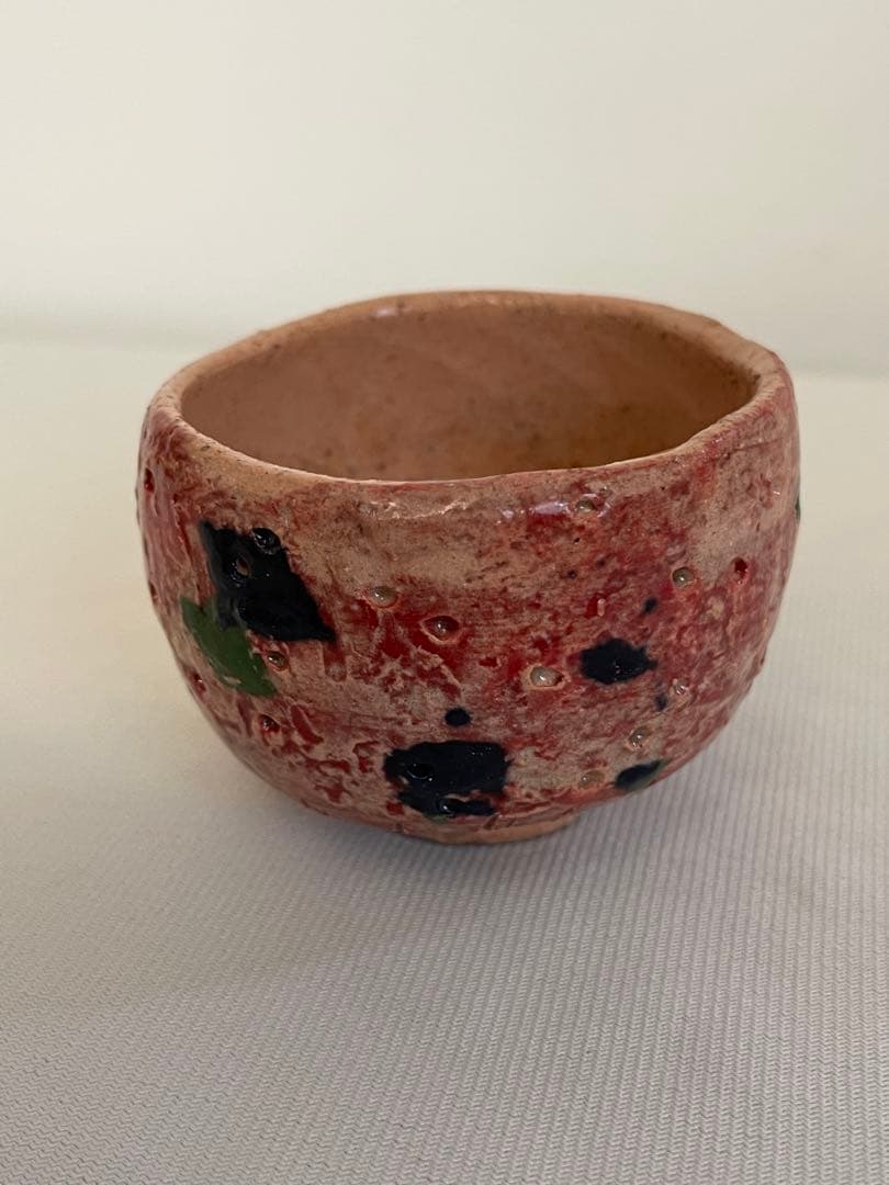 出口王仁三郎　ぐい呑み　茶碗　耀盌　ようわん 口径7.4cm 高さ5.4cm