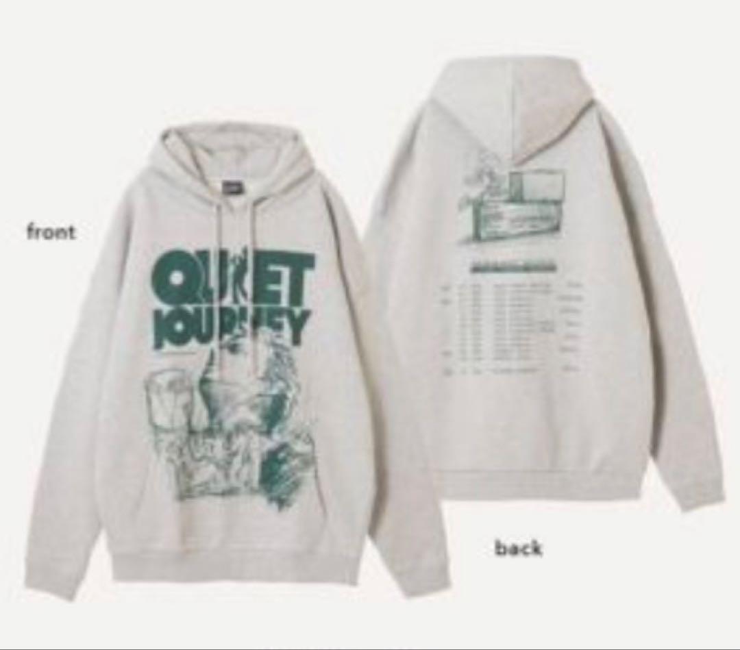 菅田将暉　QJ フーディー　グレイL