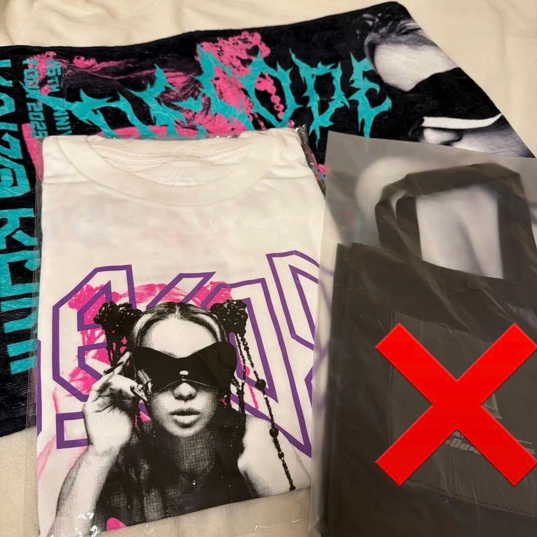 希望価格受付中❗️【新品】倖田來未　De-CODE ロンT タオル