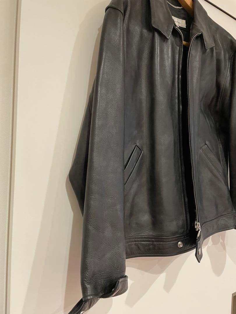 【ZIAS LEATHER JACKET】　サイズ1