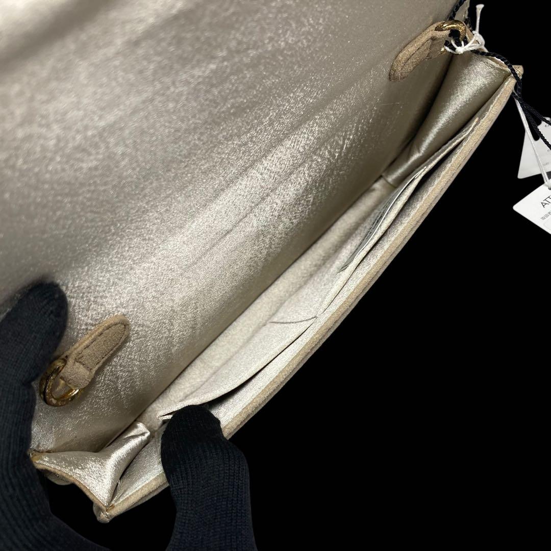 グレースコンチネンタル 2wayショルダーバッグ 花 ビーズ 刺繍 スパンコール