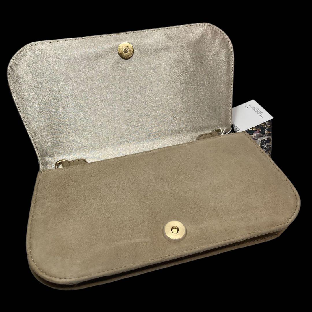 グレースコンチネンタル 2wayショルダーバッグ 花 ビーズ 刺繍 スパンコール