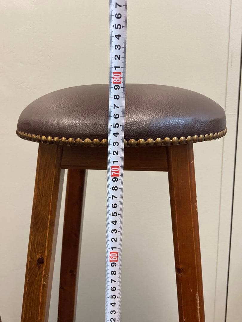 ハイスツール 2脚セット　合皮