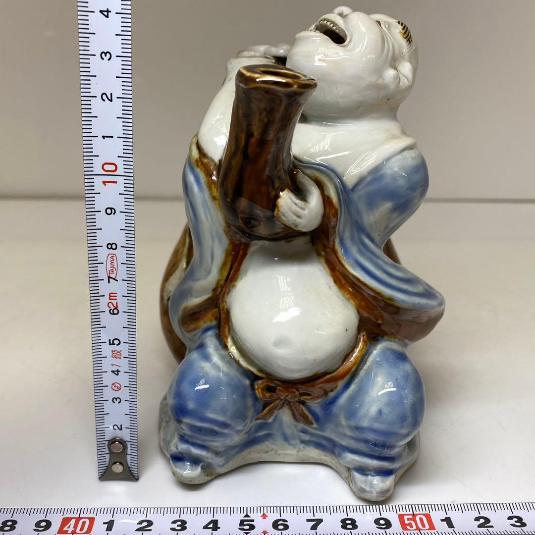 江戸時代　平戸焼水注　人物　高さ約14cm タサチ　東N7-1101☆2F