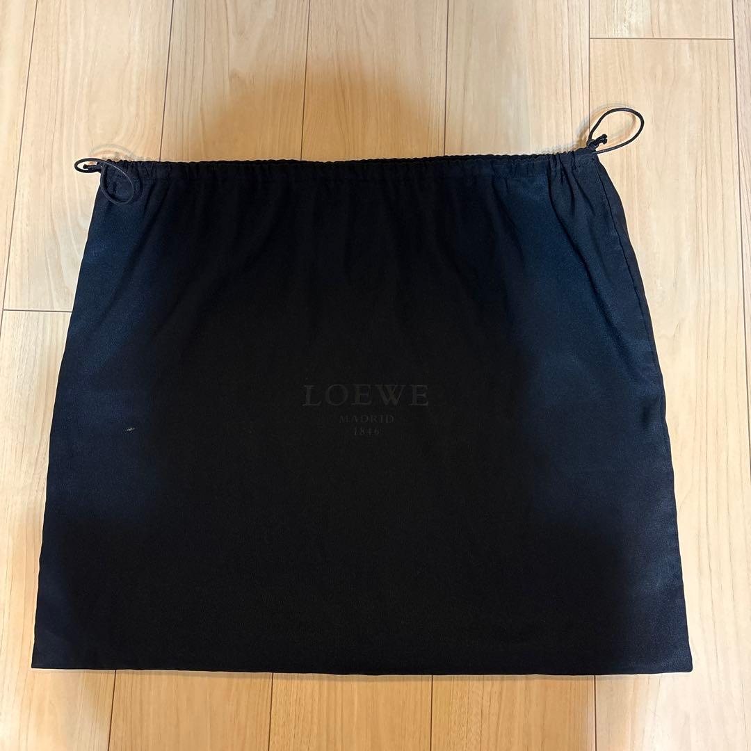 【美品】LOEWE バック カリエ ホーボー ハンドバッグ　レッド