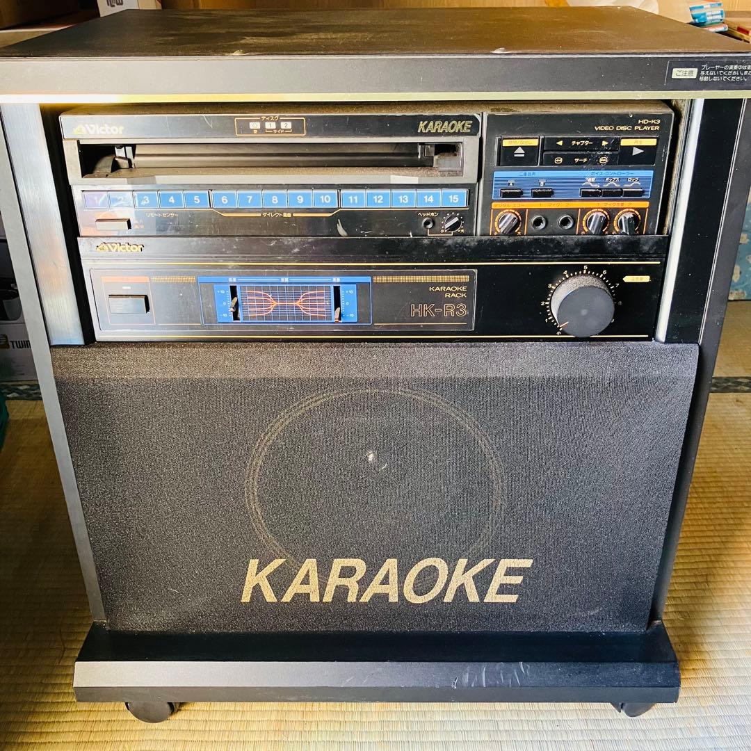 ビクター VHD カラオケシステム HD-K3 HK-R3