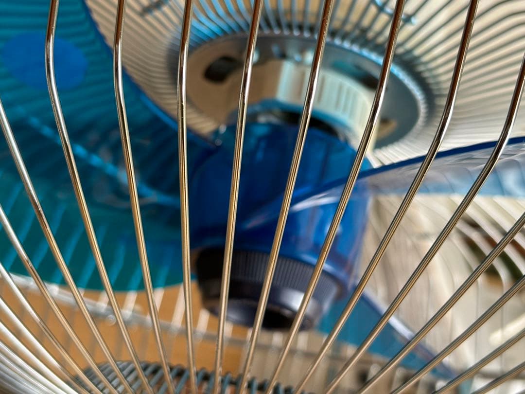 昭和レトロNationalナショナル大きな扇風機F-35G1M☆松下電器産業