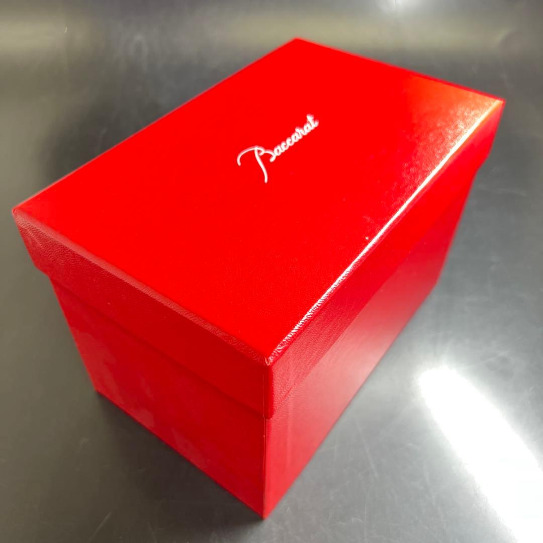 バカラ　ルクソール　フラワーベース　共箱　高15㎝　東Y7-1119☆1Fトヒト