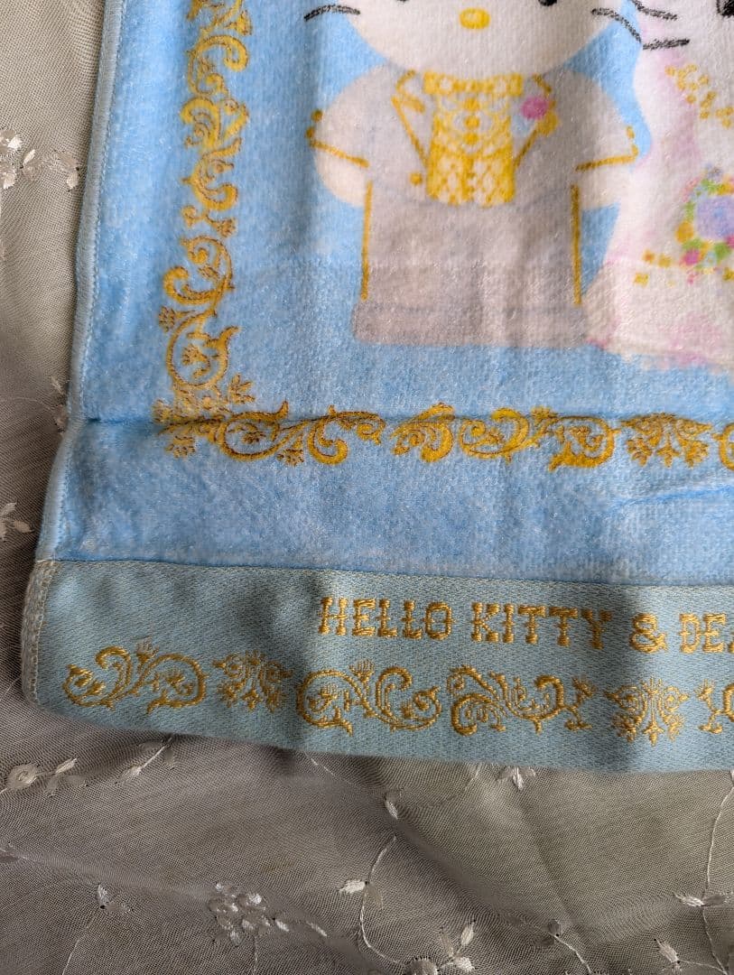 激レア未使用ハローキティ & ダニエル ウエディングフェイスタオル1枚1999年