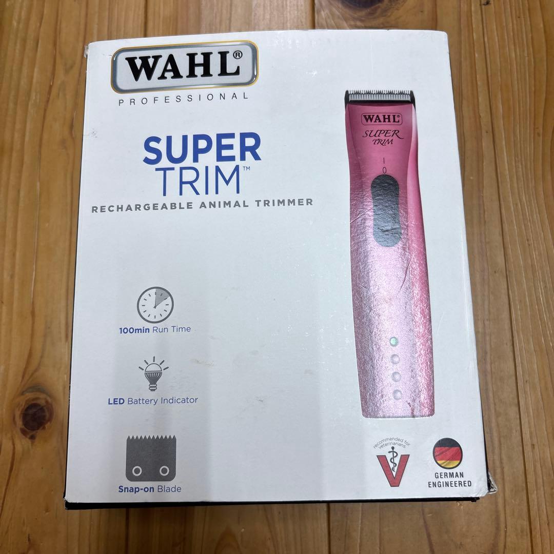 WAHL スーパートリム　ウォール　犬バリカン　トリマー　ペット