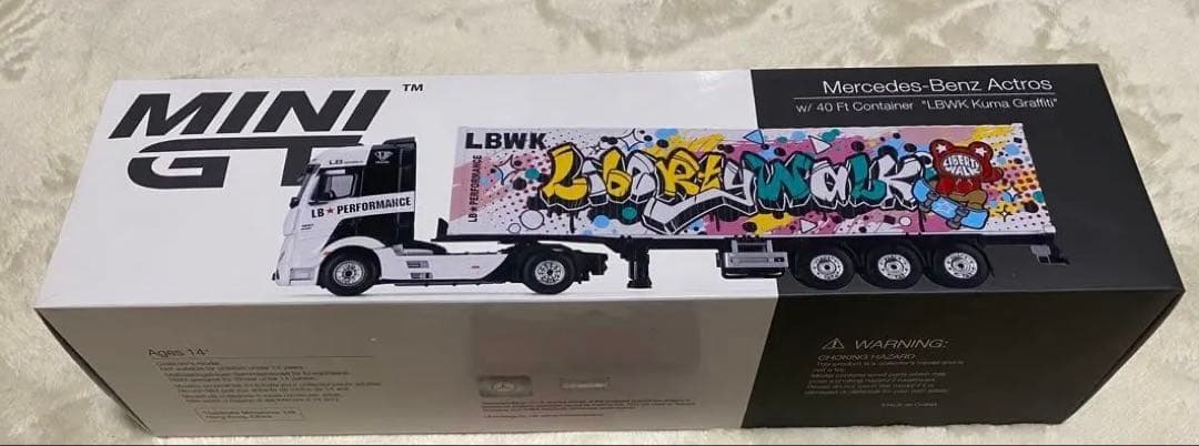 MINIGT LBWK ベンツ　トランスポートー KUMA