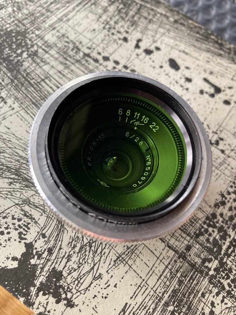 伝説のロシアン広角Orion-15 28mm f6 ライカ l39マウント