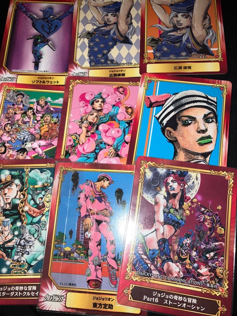 な*ぎ様 SCF ジョジョ　9枚セット　荒木飛呂彦