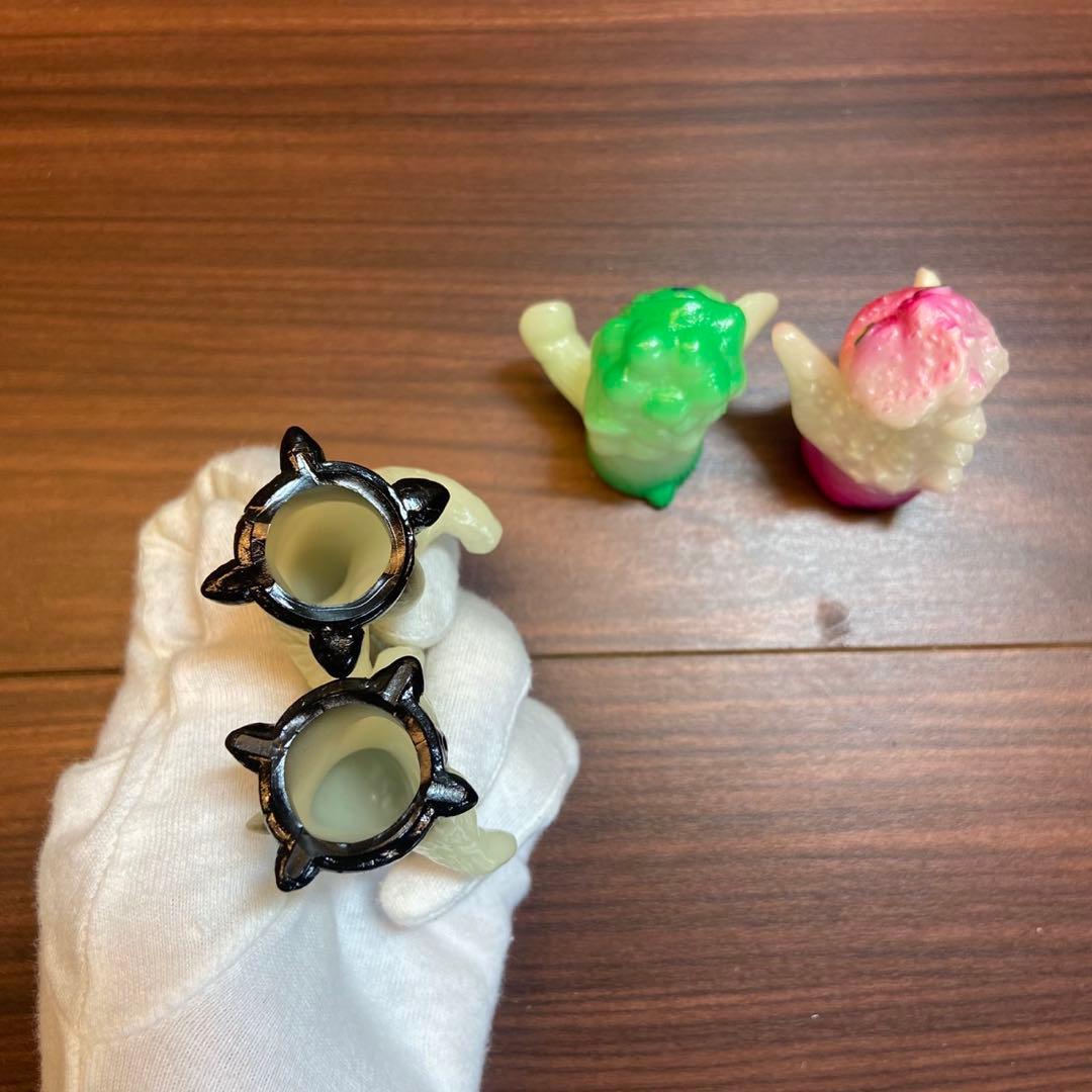 エレガブ ドクロ太郎 怪獣シリーズ パペット星人 ソフビ 5370