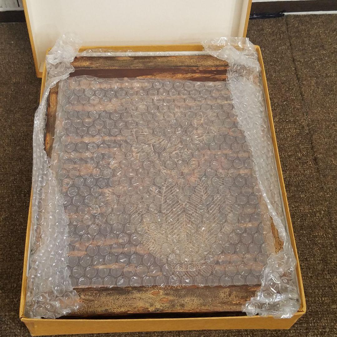 桜皮(かば)細工 内塗り硯箱 花籠細工　秋田県角館伝統工芸品