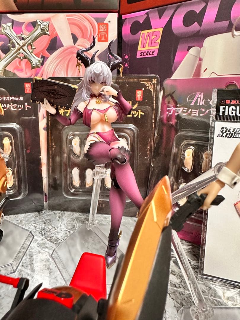 スネイルシェル4体、バニー号2種、フットパーツ、衣装セット　蝸之殻