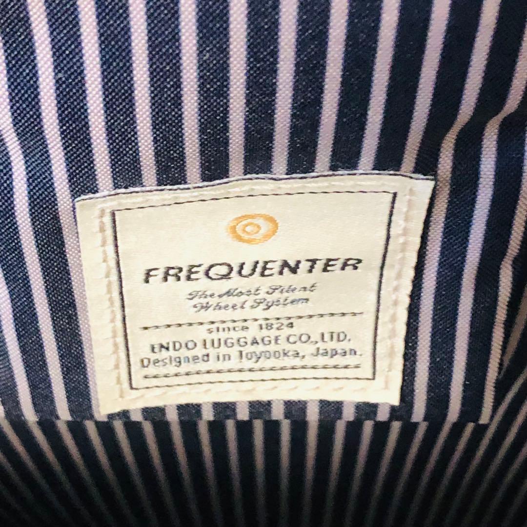 【極美品】FREQUENTER フリクエンター スーツケース 34L 1-216