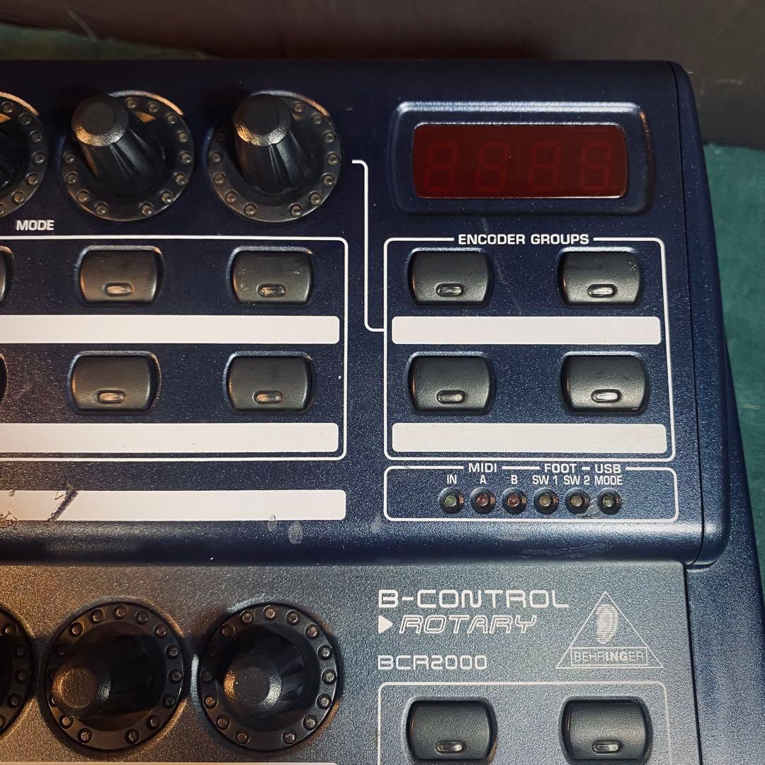 BEHRINGER BCR2000 (日本語マニュアル付き)