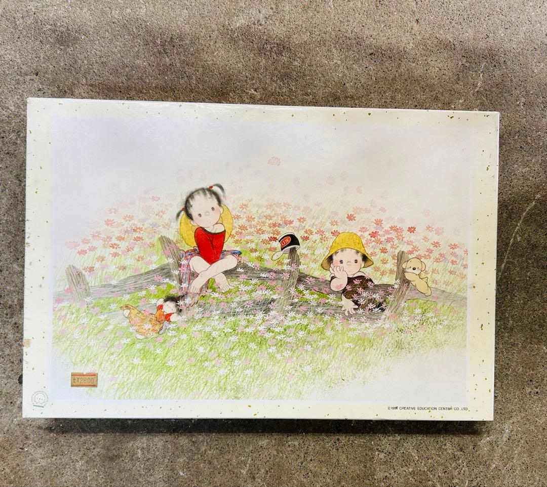 未開封　ジグソーパズル　パズル　うめ吉　花もよう　1000 ピース