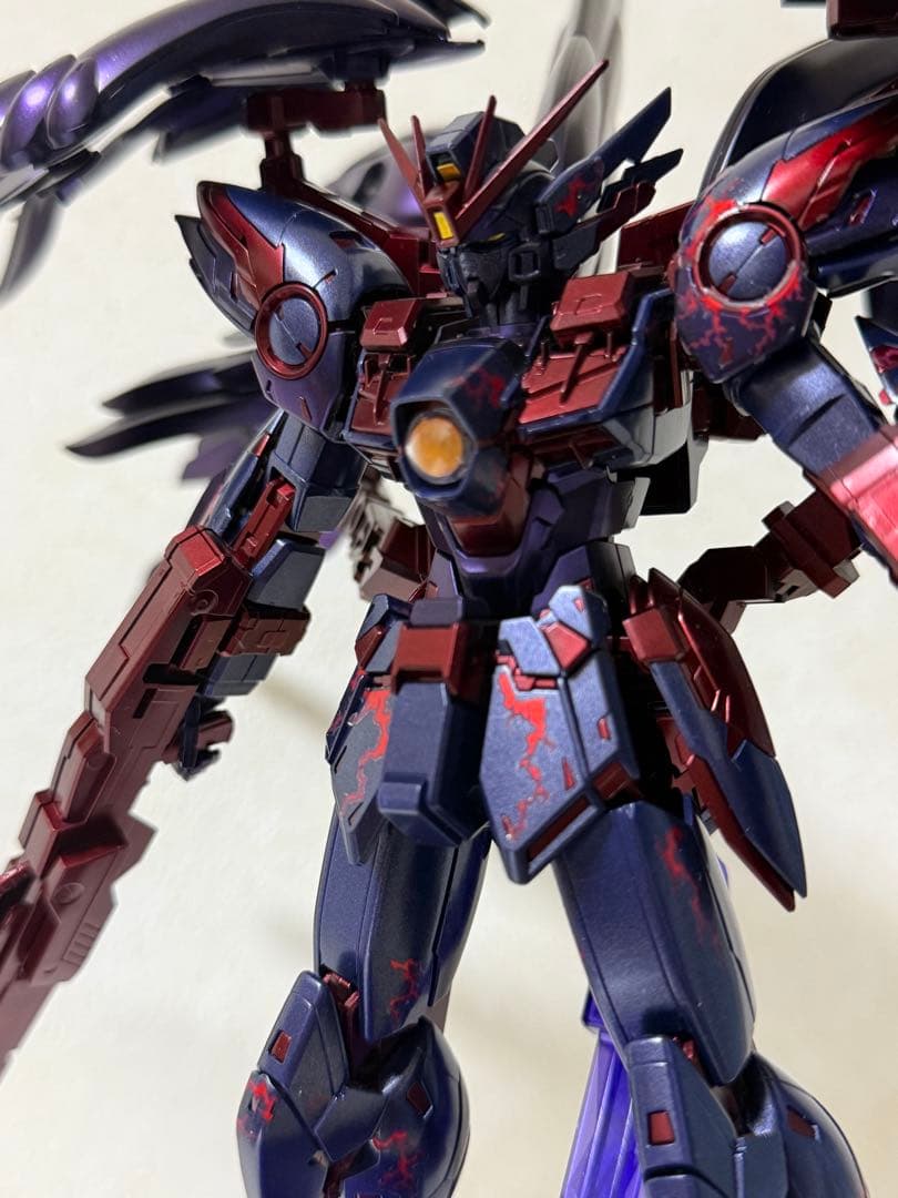 【完成品】MG ウイングガンダムゼロEW ver.Kaスノーホワイトプレリュード