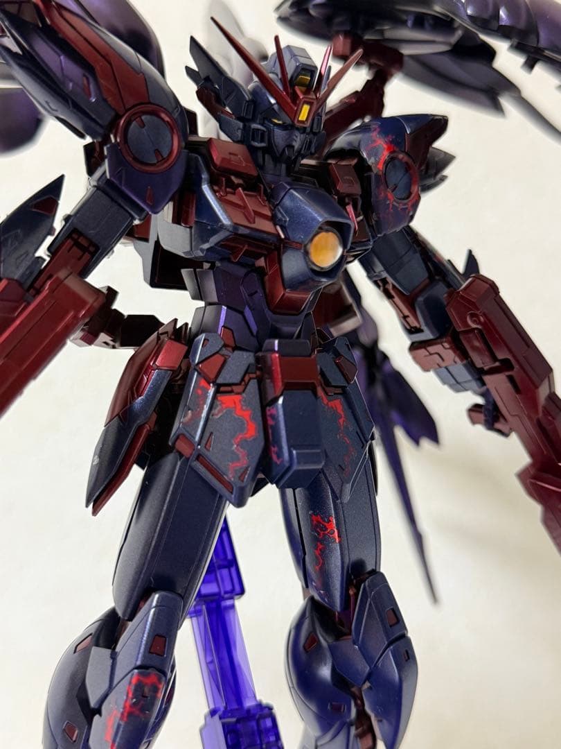 【完成品】MG ウイングガンダムゼロEW ver.Kaスノーホワイトプレリュード
