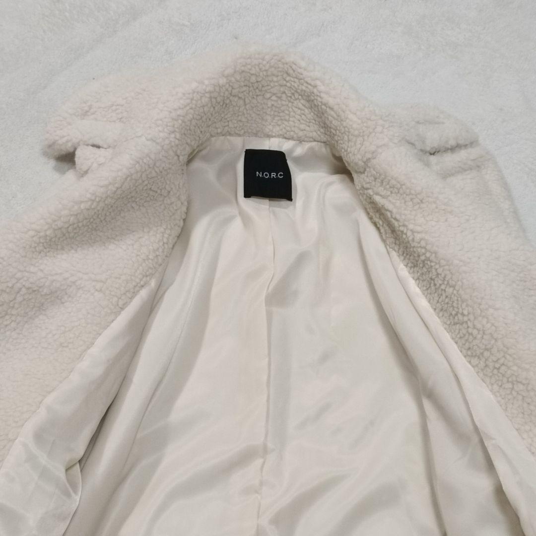 ノーク　ボアコート　テディベア　オーバーサイズ　Sサイズ