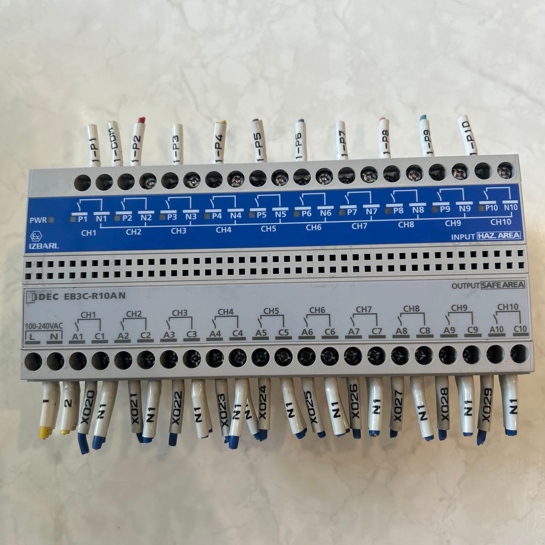 IDEC製EB3C形リレーバリア（本質安全防爆構造） E3C-R10AN