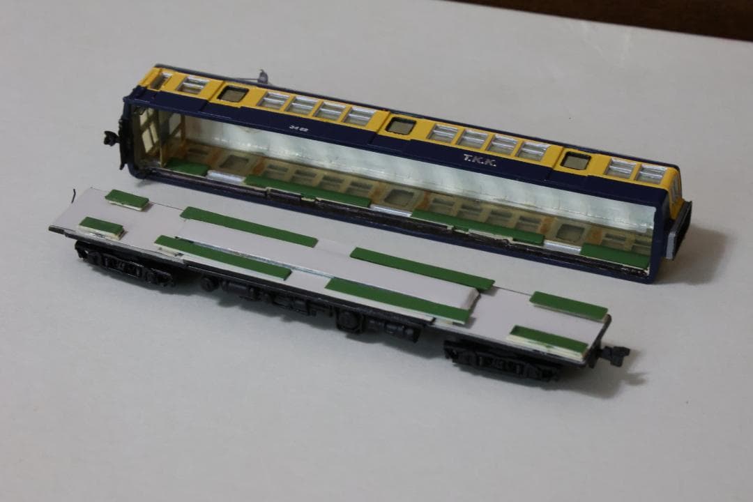 グリーンマックス　東急・旧3000系（デハ3450形）　キット組み立て品 3両