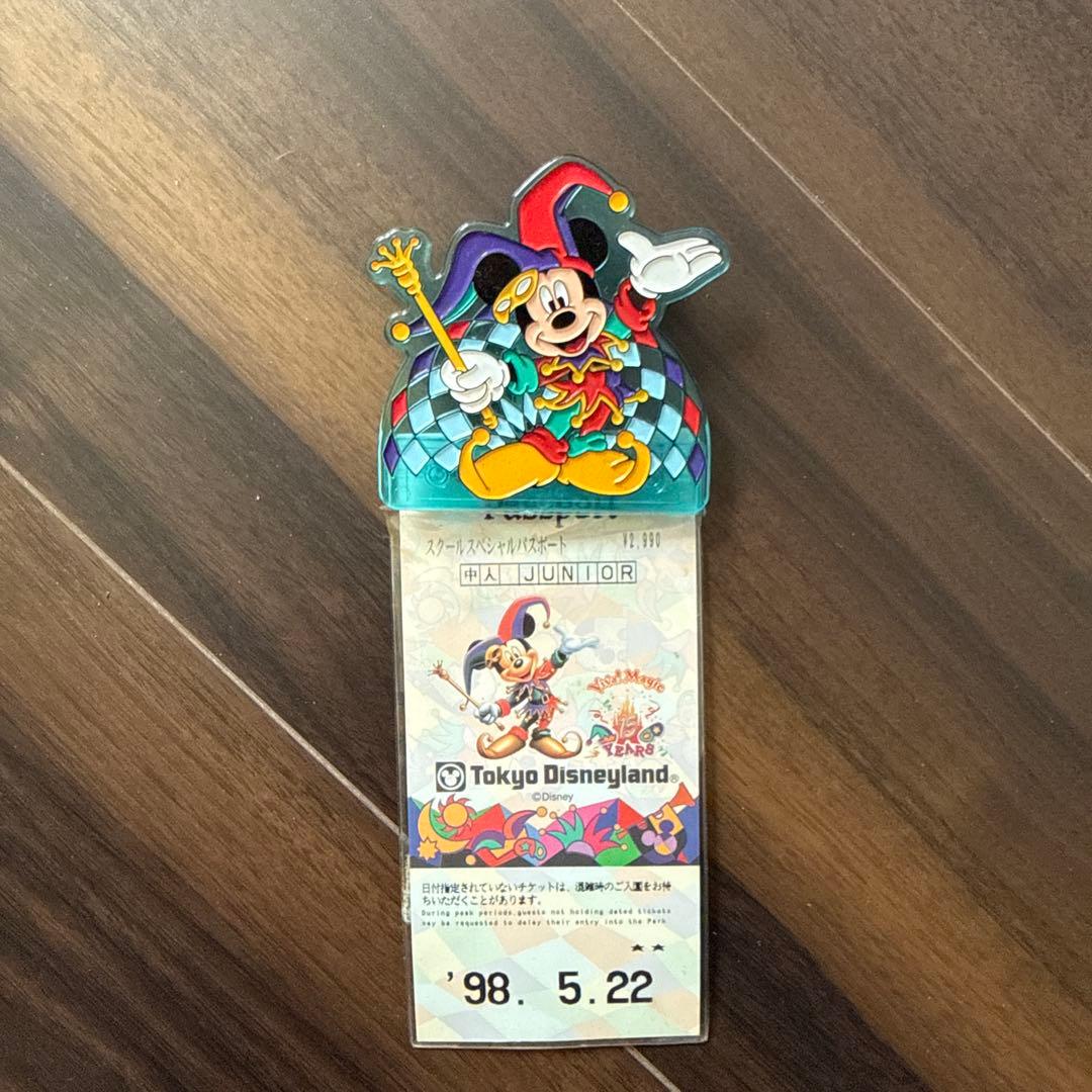 東京ディズニーランド ミッキー チケットホルダー