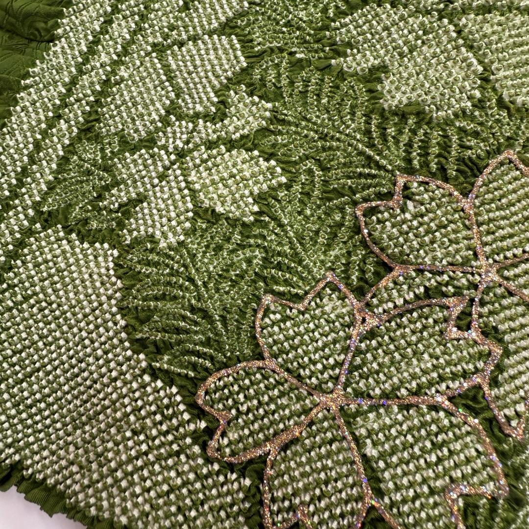 振袖フルセット 紫 無地 成人式 草履バック付 裄67cm S-198