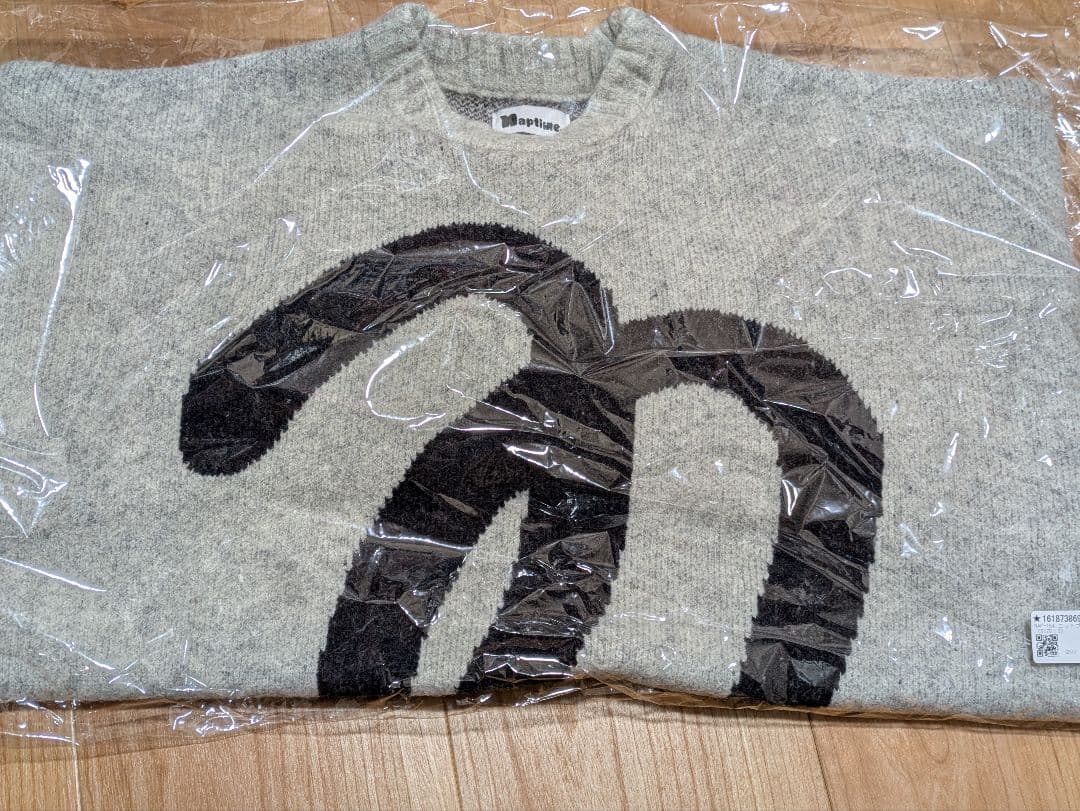 Naptime 2025 ニットプルオーバー グレー（S）ナップタイム 新品