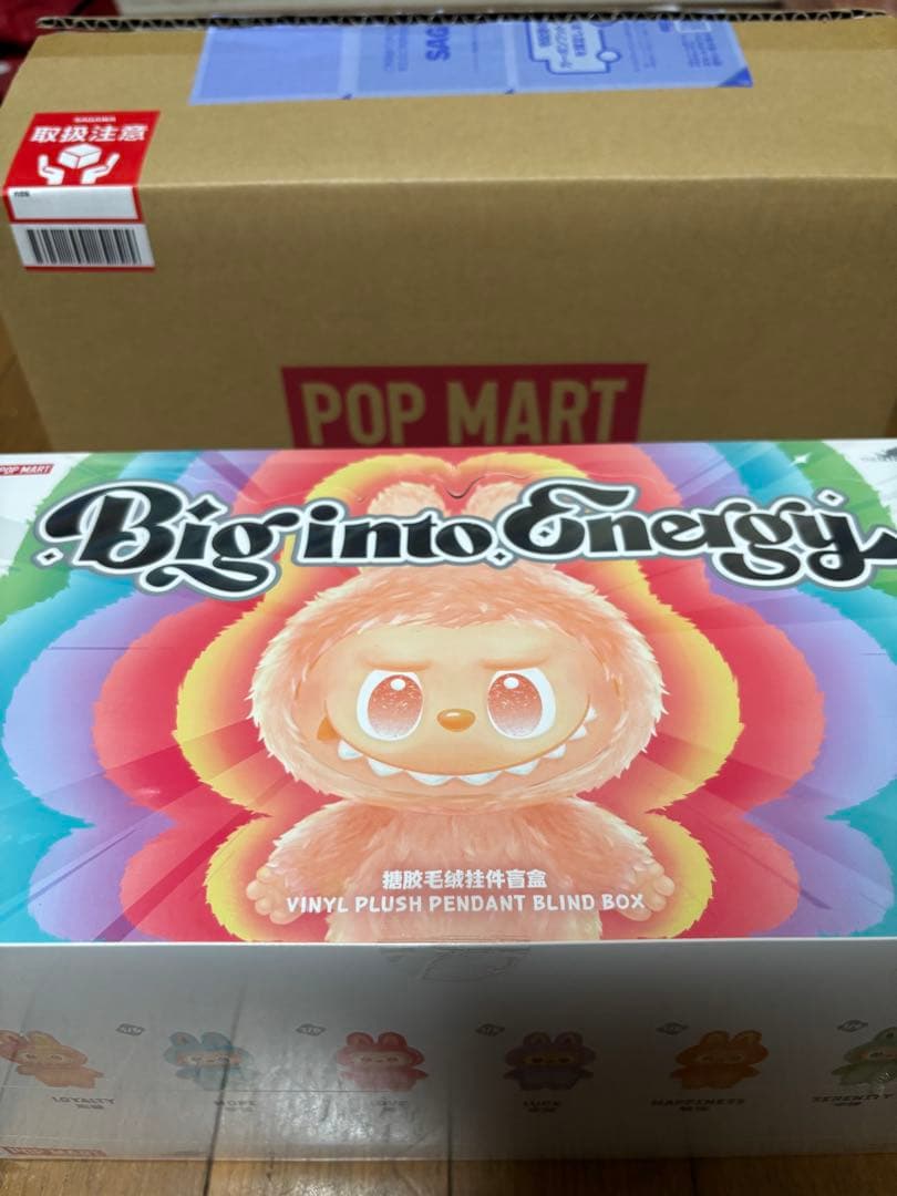 【正規品未開封】 Labubu Big into Energy アソートボックス