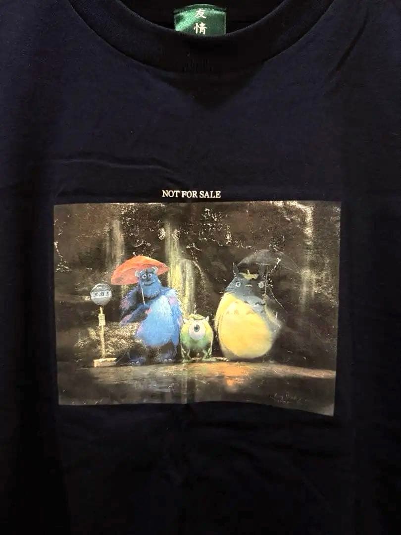 【非売品・VINTAGE】ジブリ × ピクサー コラボTシャツ（Mサイズ）