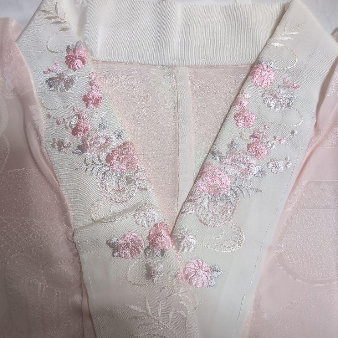 ★19日まで最終出品★美品成人式振り袖赤色 花柄 絹長襦袢付き