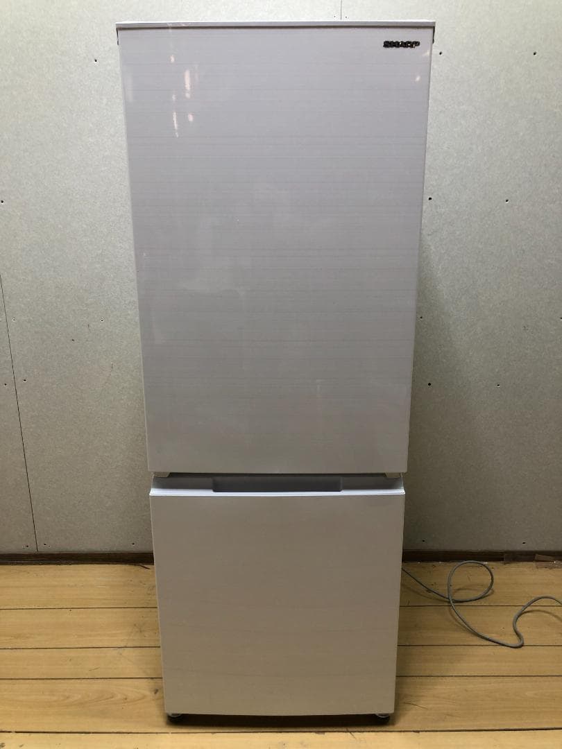 美品 シャープ SJ-D18G-W 2021年製 冷蔵庫 88139-1-