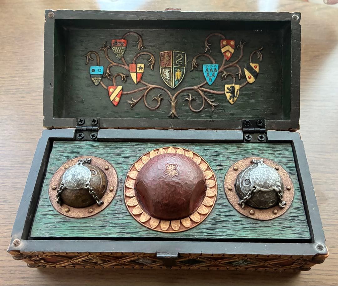 2004年ハリーポッターの世界展 クィディッチ アクセサリーボックス