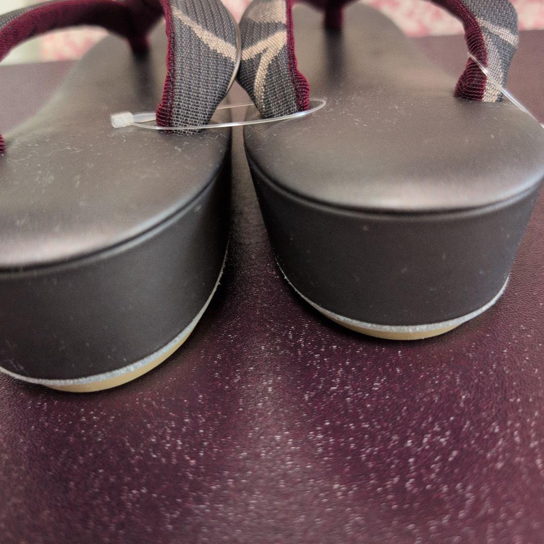 白梅謹製　和装用　利休バック＆草履セット 新品　正絹　箱付