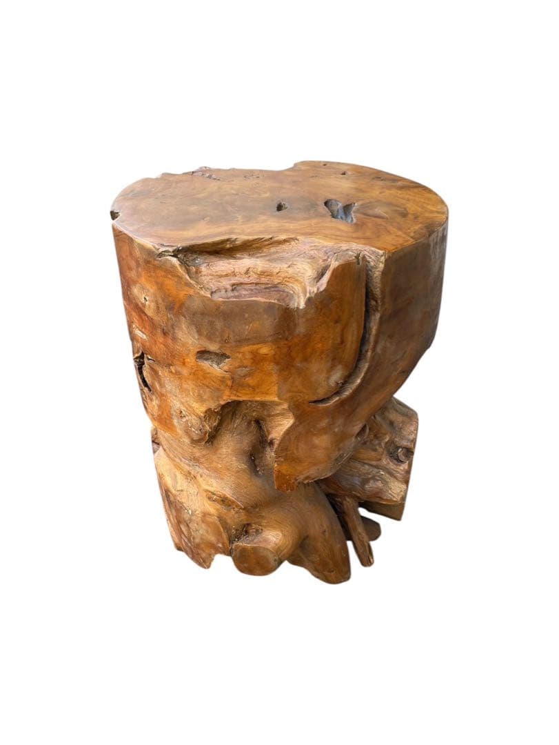 LINOU スツール 切り株 丸太 天然木