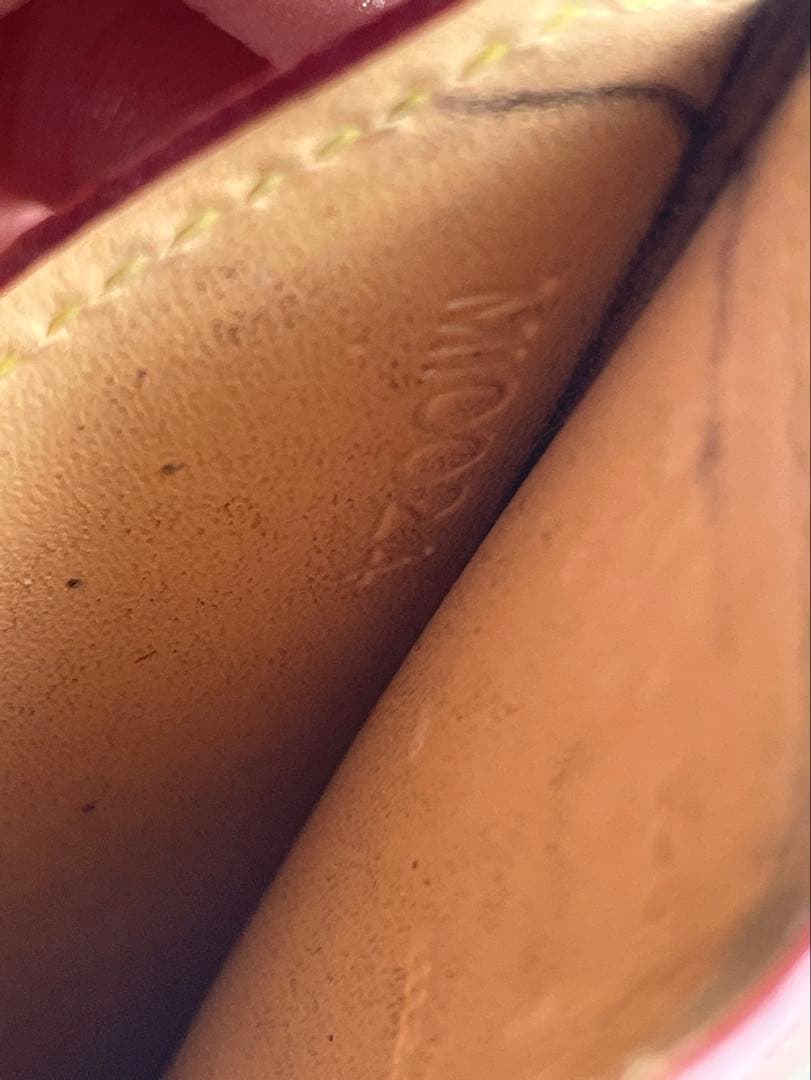 【人気】ルイヴィトン ミラー M92650 マルチカラー ホワイト 鑑定済み