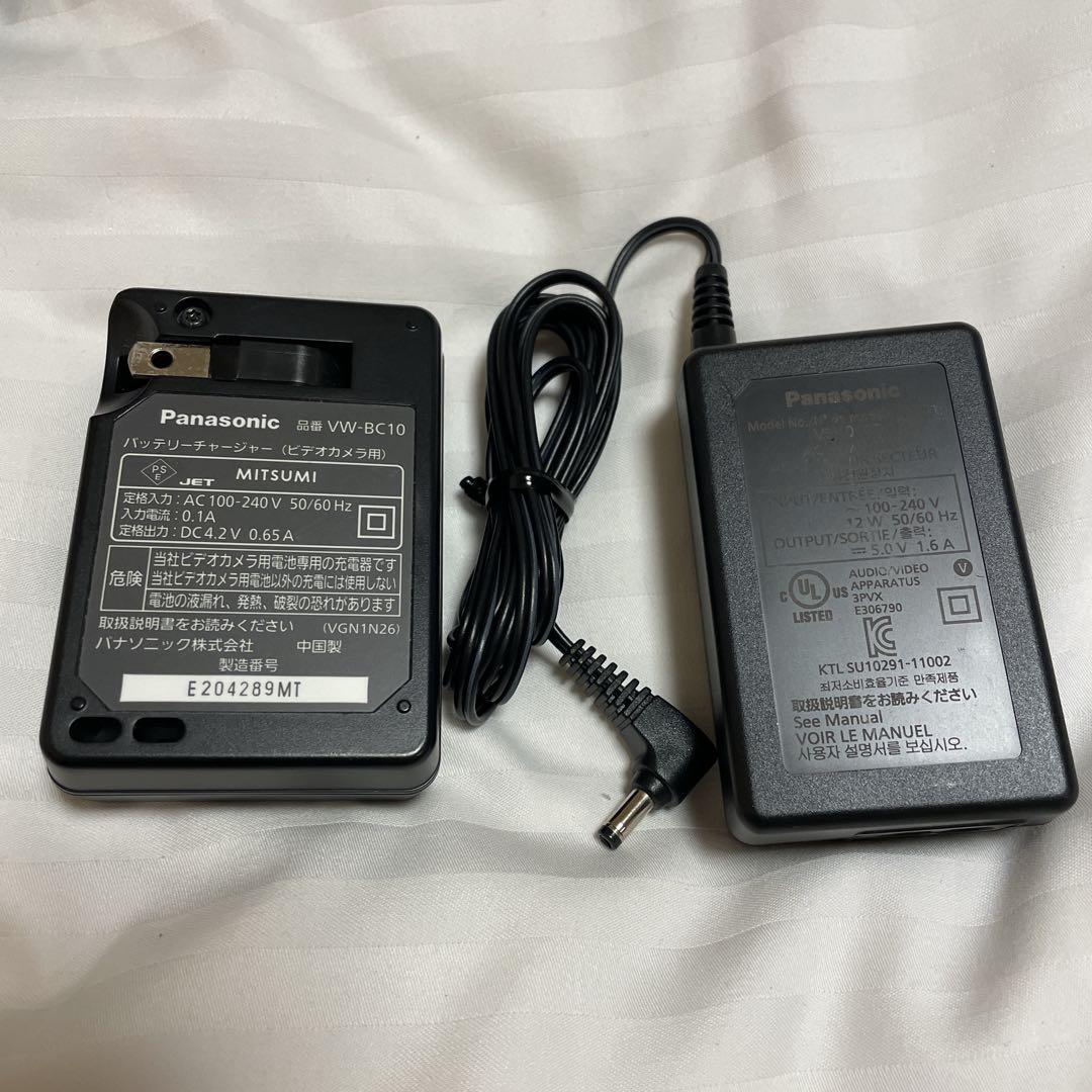 Panasonic HC-V520M-T 極美品✨ビデオカメラ　バッテリー2個