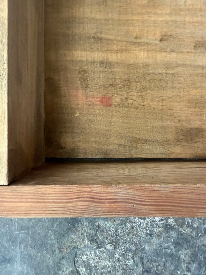 年末・年始SALE ドロワーコンソールキャビネット 剥離