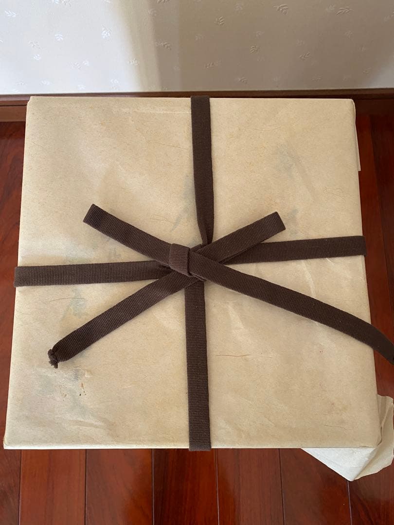 柳原睦夫作　キ織部　花壺