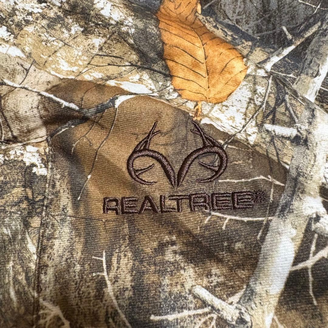 00s REALTREE リバーシブル　アクティブジャケット　ダック　パーカー