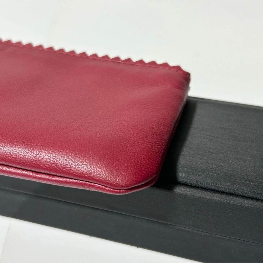 極美品 LOEWE ロエベ アナグラム ナッパレザー タッセル ケース