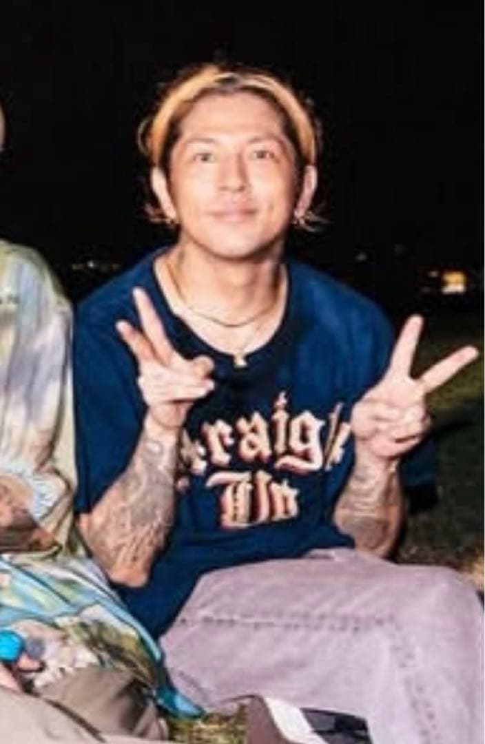 StraighUp Tシャツ モンパチフェス沖縄限定　XL the bonez