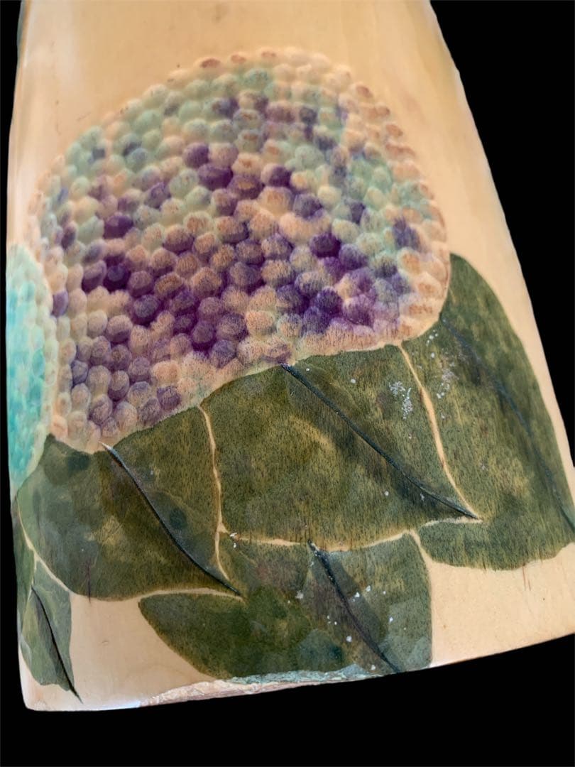 渡辺雄二　創作こけし　　『あじさい』