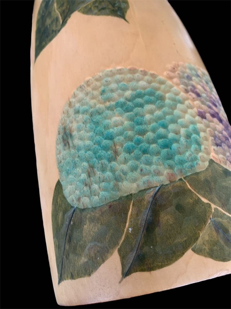 渡辺雄二　創作こけし　　『あじさい』