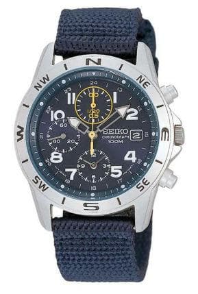 セイコー海外モデル クォーツ クロノグラフ 新品　SND379R